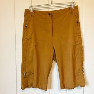 Jamie Sadock Dark Camel Cargo Hiking Shorts.